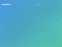 Tablet Screenshot of gingerlime.com